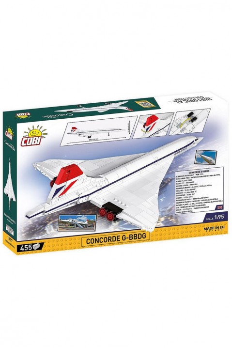 Stavebnice Cobi letadlo Concorde G-BBDG - 455 dílůIVET.EU - Stylové oblečení