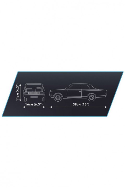 Stavebnice Cobi automobil Opel Record - 2078 dílůIVET.EU - Stylové oblečení