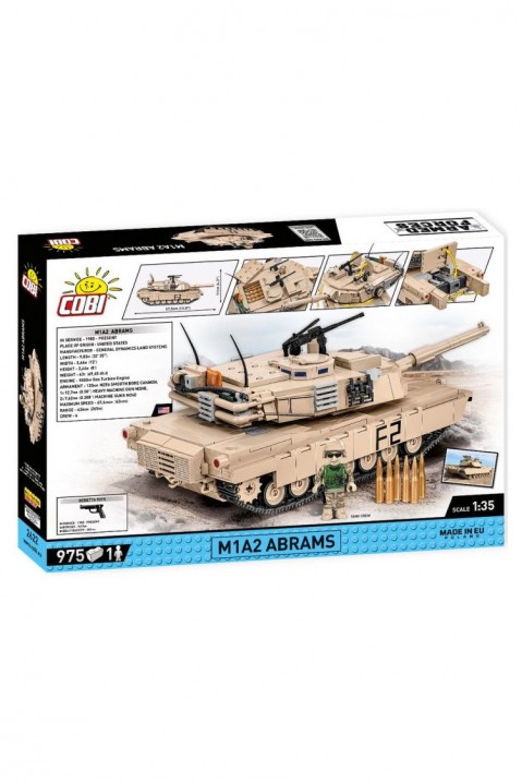 Stavebnice COBI tank Abrams Armed Forces - 975 dílůIVET.EU - Stylové oblečení