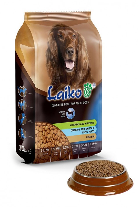 Krmivo pre dospelé psy s hydinovým mäsom LAIKO 10 kgIVET.EU - Štýlové oblečenie