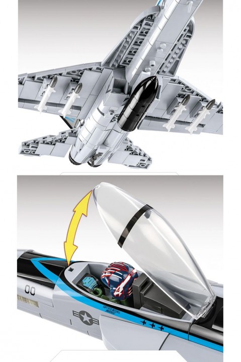 Stavebnice COBI letadlo TOP GUN Maverick F/A-18E Super HornetIVET.EU - Stylové oblečení