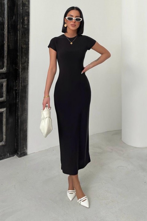 Φόρεμα FERLONZA BLACK, Χρώμα: μαύρο, IVET.EU - Εκπτώσεις έως -80%