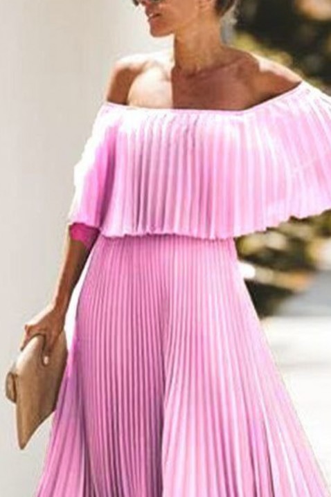 Φόρεμα RANELFA PINK, Χρώμα: ροζ, IVET.EU - Εκπτώσεις έως -80%