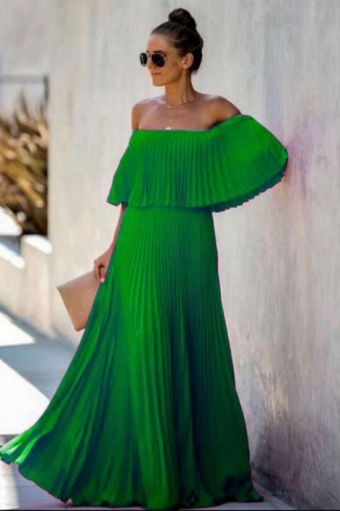 Šaty RANELFA GREEN, Barva: zelená, IVET.EU - Stylové oblečení