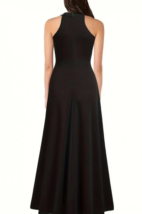 Φόρεμα ALMODA BLACK, Χρώμα: μαύρο, IVET.EU - Εκπτώσεις έως -80%