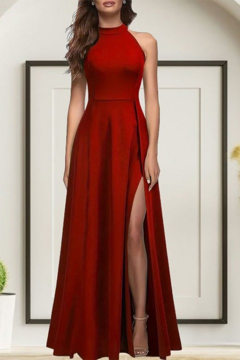 Φόρεμα ALMODA RED, Χρώμα: κόκκινο, IVET.EU - Εκπτώσεις έως -80%