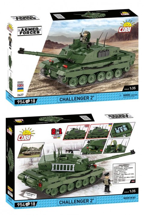 Stavebnice COBI tank Challenger 2 - 954 kusůIVET.EU - Stylové oblečení