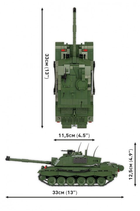 Stavebnice COBI tank Challenger 2 - 954 kusůIVET.EU - Stylové oblečení