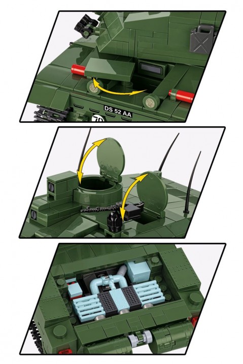 Stavebnice COBI tank Challenger 2 - 954 kusůIVET.EU - Stylové oblečení