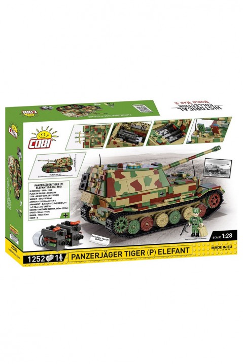 Τουβλάκια Cobi Άρμα μάχης Panzerjager Tiger - 1252IVET.EU - Εκπτώσεις έως -80%