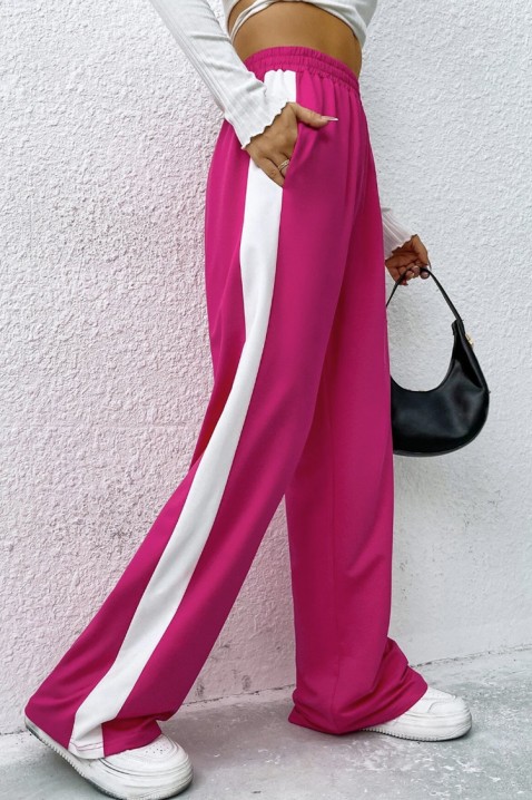 Kalhoty FALTITA FUCHSIA, Barva: fuchsiová, IVET.EU - Stylové oblečení