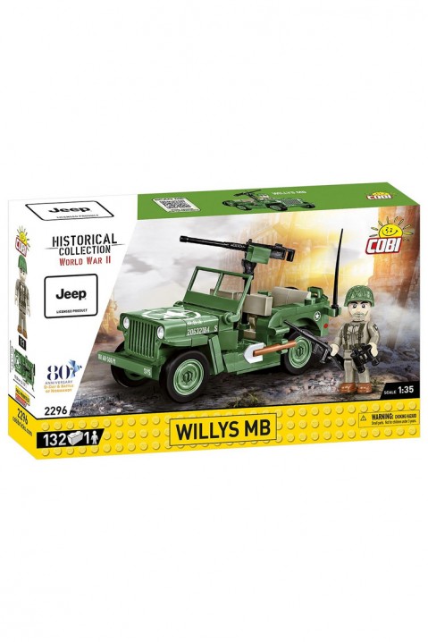 Stavebnice COBI Jeep Willys MB - 132 částíIVET.EU - Stylové oblečení