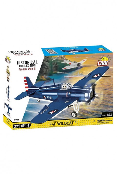 Stavebnice Cobi letadlo Grumman F4F Wildcat - 375 kusůIVET.EU - Stylové oblečení