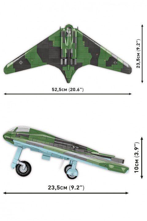 Stavebnice Cobi letadlo Horten - 953 částíIVET.EU - Stylové oblečení