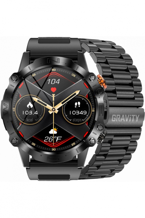 Inteligentné hodinky Gravity GT20-1, Farba: čierna, IVET.EU - Štýlové oblečenie
