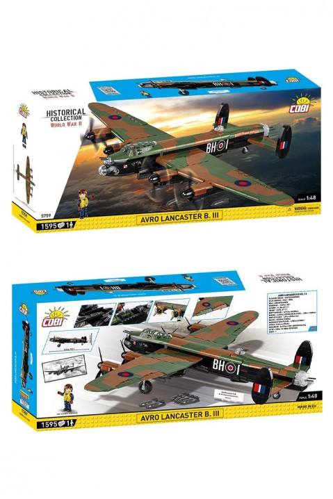 Stavebnica Cobi lietadlo Avro Lancaster - 1595 kusovIVET.EU - Štýlové oblečenie