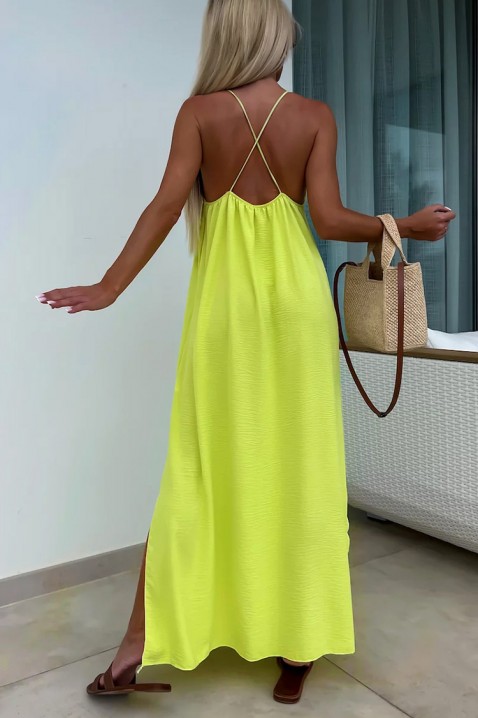 Šaty ZERFOLMA NEON, Barva: neonová, IVET.EU - Stylové oblečení