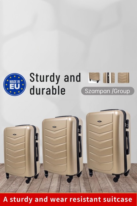 Komplet 3 kufrů MORTIGO BEIGE, Barva: béžová, IVET.EU - Stylové oblečení