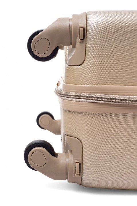 Komplet 3 kufrů ROBELSO BEIGE, Barva: béžová, IVET.EU - Stylové oblečení