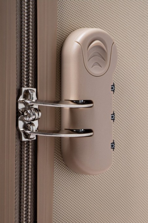 Komplet 3 kufrů ROBELSO BEIGE, Barva: béžová, IVET.EU - Stylové oblečení
