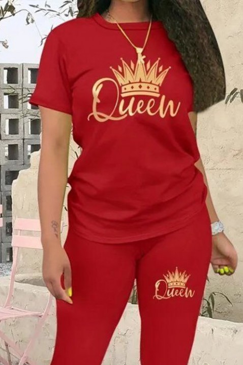 Komplet MARTELNA RED, Barva: červená, IVET.EU - Stylové oblečení