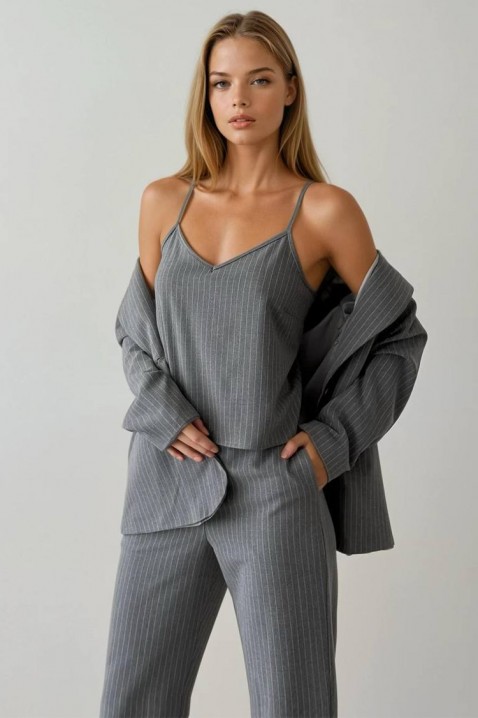 Komplet RIOMEVA, Barva: šedá, IVET.EU - Stylové oblečení