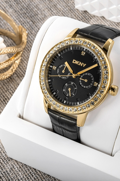 Γυναικείο ρολόι DKNY DK1L055L0025, Χρώμα: μαύρο, IVET.EU - Εκπτώσεις έως -80%
