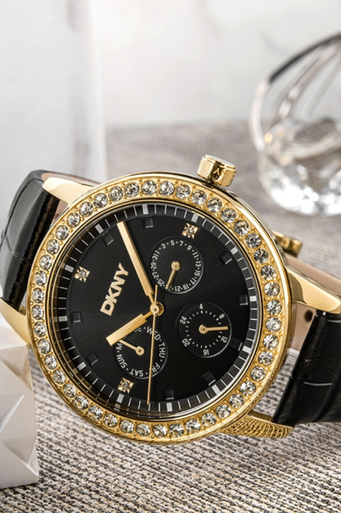 Γυναικείο ρολόι DKNY DK1L055L0025, Χρώμα: μαύρο, IVET.EU - Εκπτώσεις έως -80%