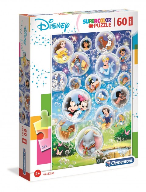 Παιδικό παζλ Clementoni με 60 μαξι κομμάτια - Disney ΚλασικάIVET.EU - Εκπτώσεις έως -80%