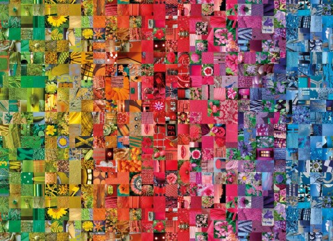 Puzzle Clementoni z 1000 dílků - Abstraktní kolážIVET.EU - Stylové oblečení