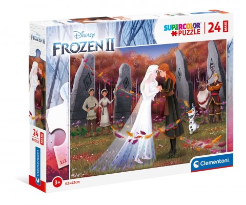 Dětské puzzle Clementoni z 24 maxi dílků - Ledové království 2 (varianta 3)IVET.EU - Stylové oblečení