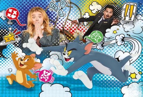 Dětské puzzle Clementoni z 24 maxi dílků - Tom a JerryIVET.EU - Stylové oblečení