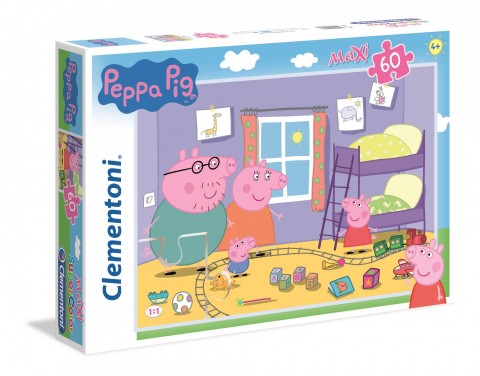 Dětské puzzle Clementoni z 60 maxi dílků - Prasátko PeppaIVET.EU - Stylové oblečení