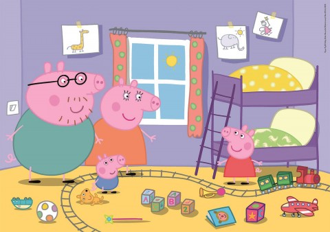 Dětské puzzle Clementoni z 60 maxi dílků - Prasátko PeppaIVET.EU - Stylové oblečení