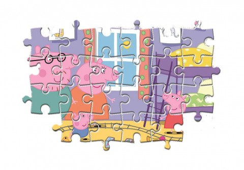 Dětské puzzle Clementoni z 60 maxi dílků - Prasátko PeppaIVET.EU - Stylové oblečení