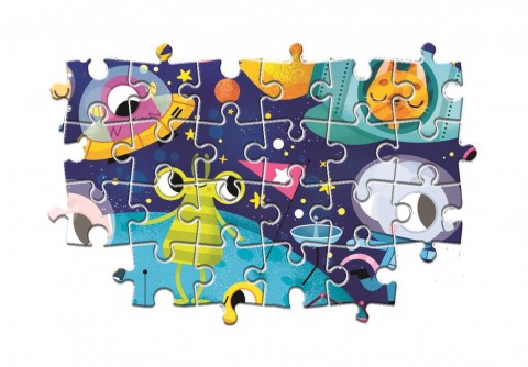 Dětské puzzle Clementoni z 60 maxi dílků - VesmírIVET.EU - Stylové oblečení