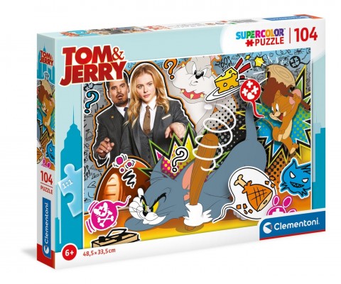 Dětské puzzle Clementoni ze 104 dílků - Tom a JerryIVET.EU - Stylové oblečení