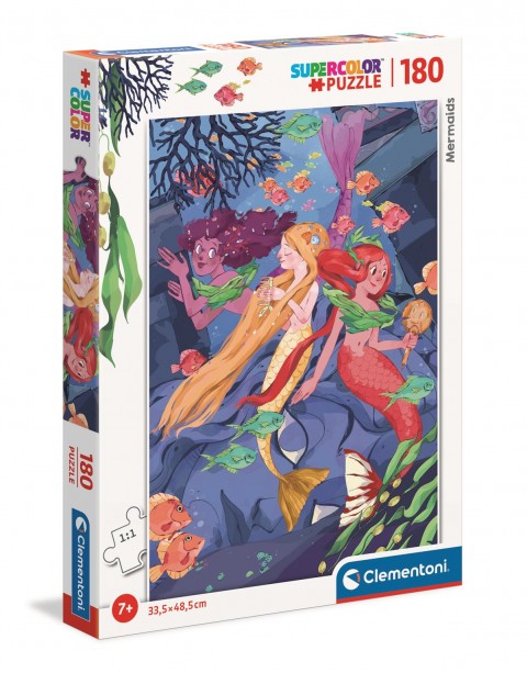 Dětské puzzle Clementoni z 180 dílků - Mořské pannyIVET.EU - Stylové oblečení