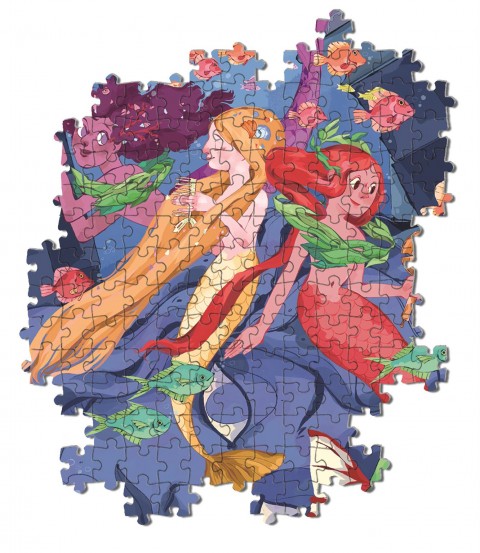 Dětské puzzle Clementoni z 180 dílků - Mořské pannyIVET.EU - Stylové oblečení
