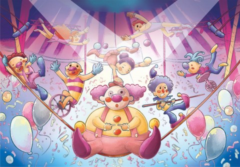 Dětské puzzle Clementoni z 3 x 48 dílků - CirkusIVET.EU - Stylové oblečení