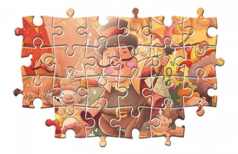 Dětské puzzle Clementoni z 3 x 48 dílků - CirkusIVET.EU - Stylové oblečení