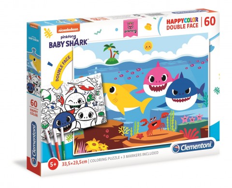 Puzzle pro děti Clementoni s 60 dílky - Baby SharkIVET.EU - Stylové oblečení