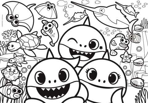 Puzzle pro děti Clementoni s 60 dílky - Baby SharkIVET.EU - Stylové oblečení