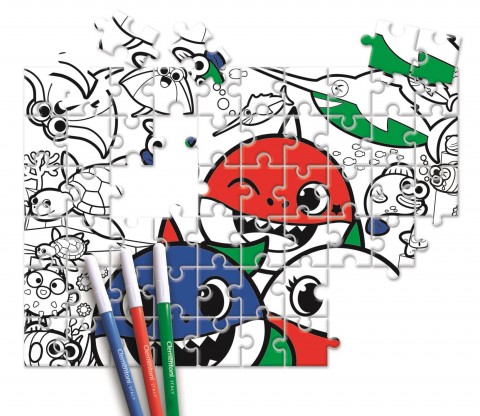 Puzzle pro děti Clementoni s 60 dílky - Baby SharkIVET.EU - Stylové oblečení