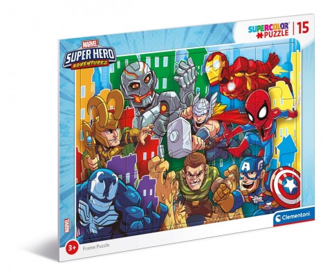 Dětské puzzle Clementoni z 15 dílků - Superhrdinové od MarveluIVET.EU - Stylové oblečení