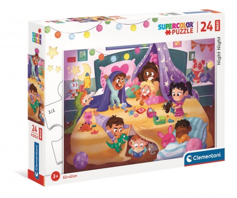 Dětské puzzle Clementoni z 24 maxi dílků - PřespáníIVET.EU - Stylové oblečení