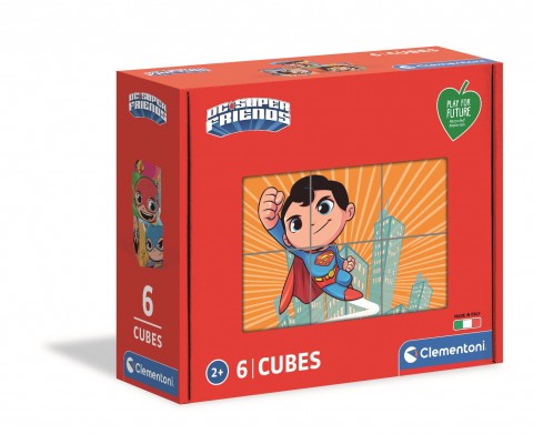 Dětské puzzle Clementoni ze 6 kostek - Super přáteléIVET.EU - Stylové oblečení