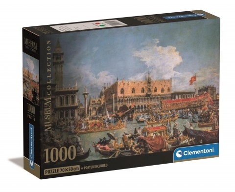 Puzzle Clementoni z 1000 dílků - Návrat Bucintora na den NanebevstoupeníIVET.EU - Stylové oblečení