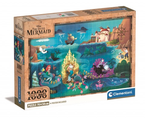 Dětské puzzle Clementoni z 1000 dílků - Malá mořská vílaIVET.EU - Stylové oblečení