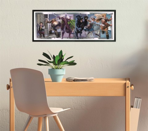 Panoramatické puzzle Clementoni z 1000 dílků - Dungeony a draciIVET.EU - Stylové oblečení